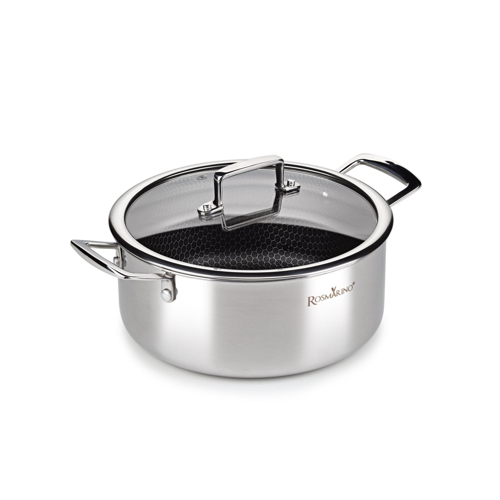 Rosmarino HexaPRO braadpan met deksel - 24cm