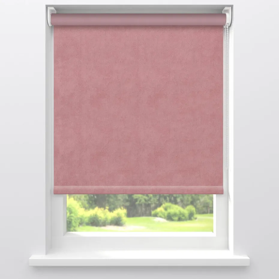 Kwantum Rolgordijnen | Rolgordijn Gus  Verduisterend Roze