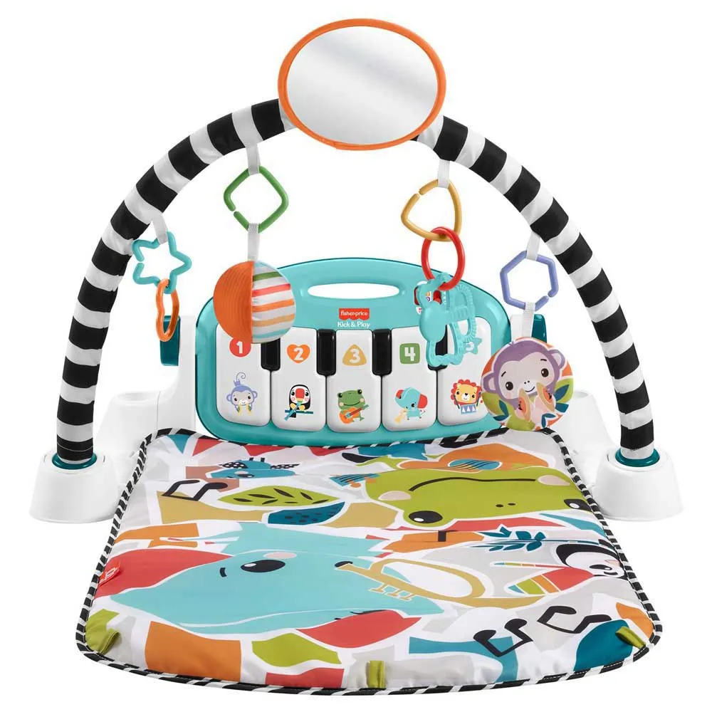 Fisher Price Piano Carpet With Lights And Sounds Kick & Play