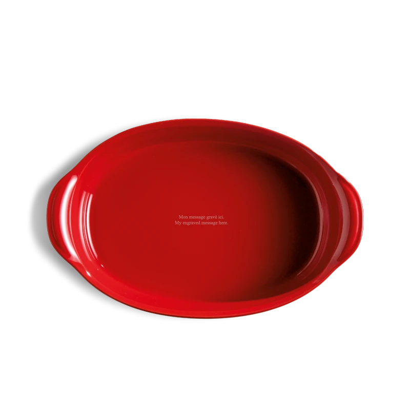 Plat à Four Ovale 36,5 x 15cm | 2,30L| 4-6 pers | à personnaliser