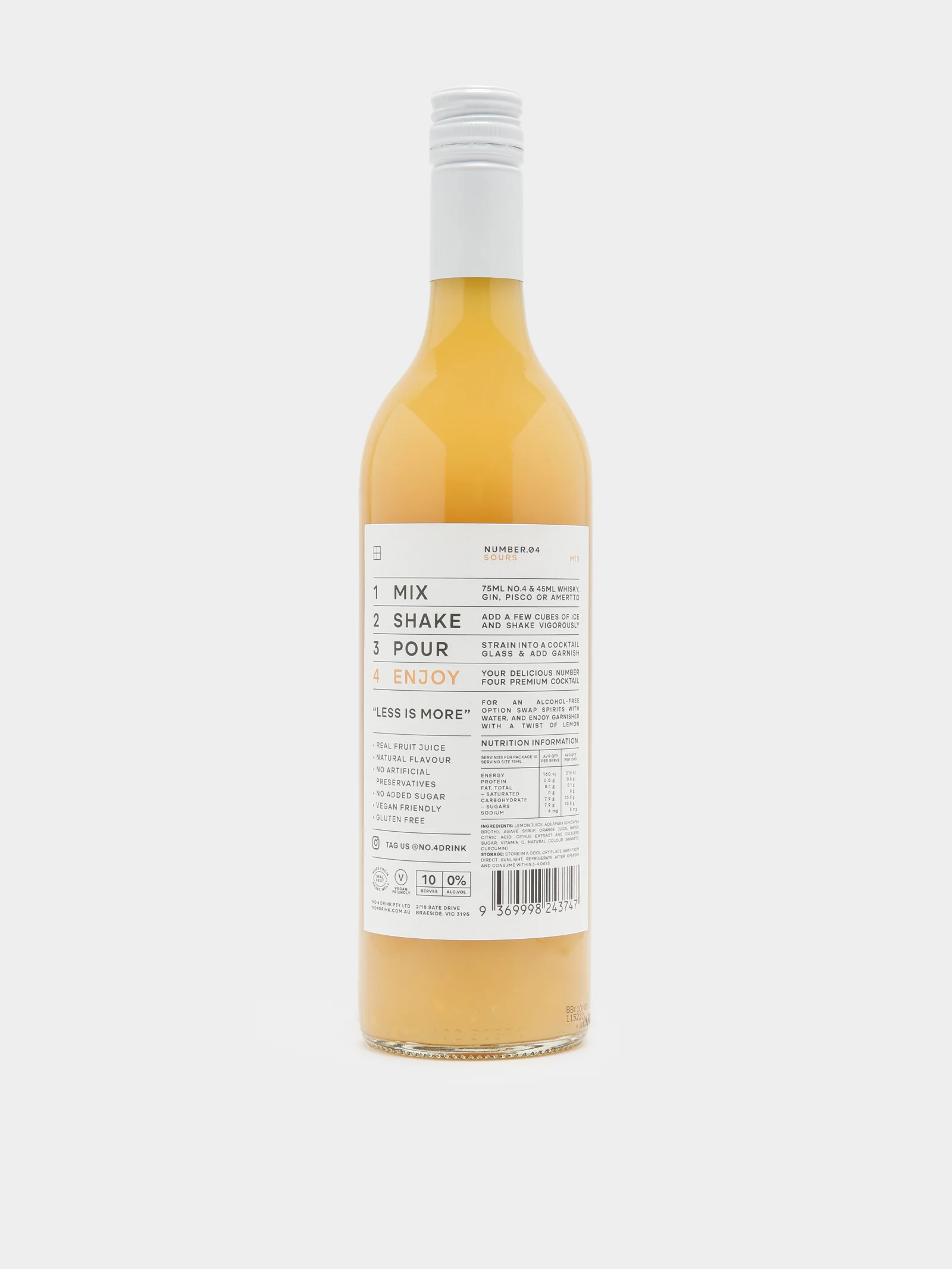 Premium Sours Cocktail Mix
