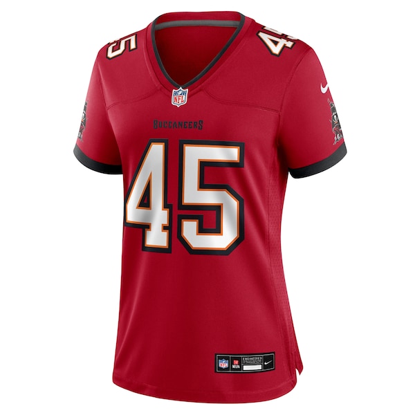 Deion Jones Tampa Bay Buccaneers Nike Women's Team Game Jersey -  Red