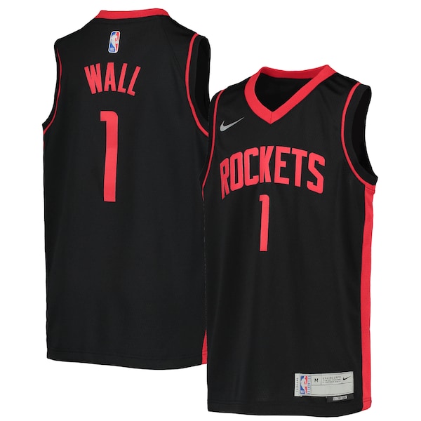 John Wall Houston Rockets Nike Youth 2020/21 Swingman Player Jersey - Earned Edition - Black
