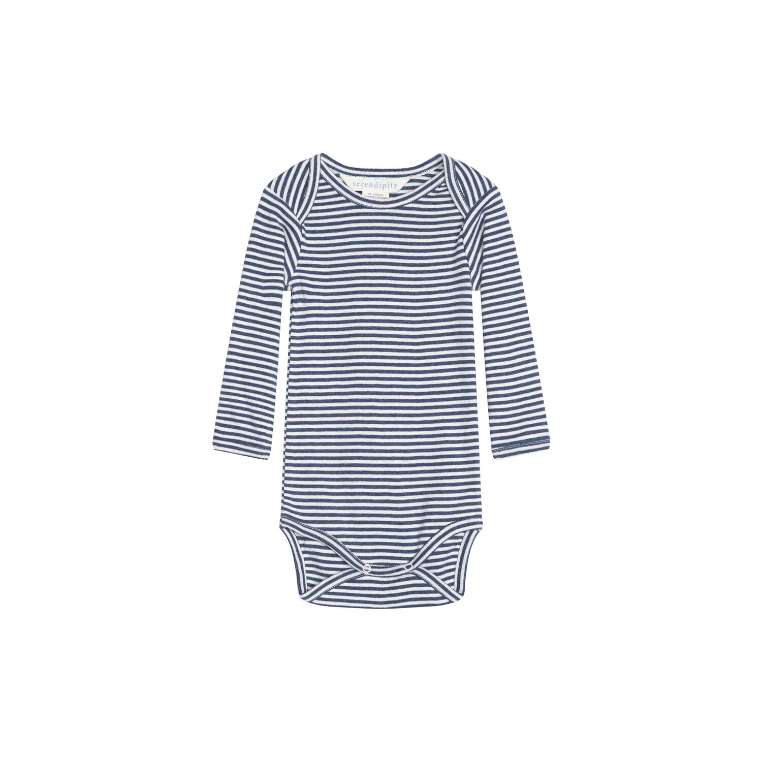 Baby Body Stripe, navy/offwhite