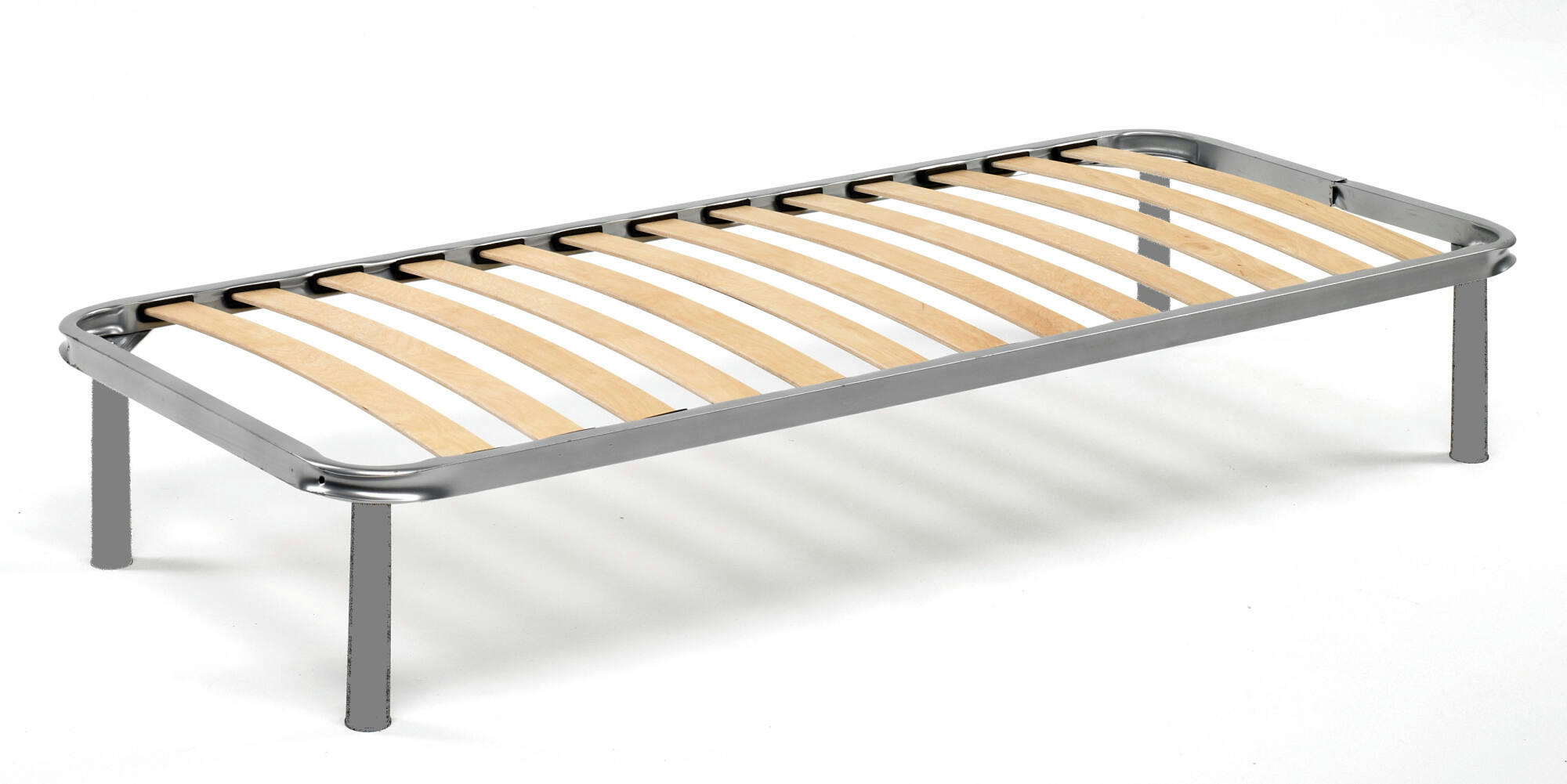 DGORI - Sommier de bouleau à 13 lattes 90x190 cm