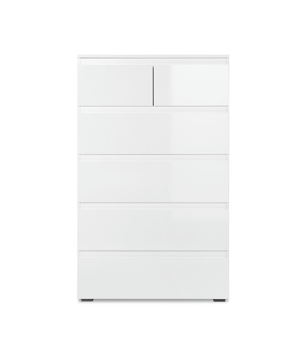 PRETORIA - Commode 6 tiroirs L80 x H132 cm