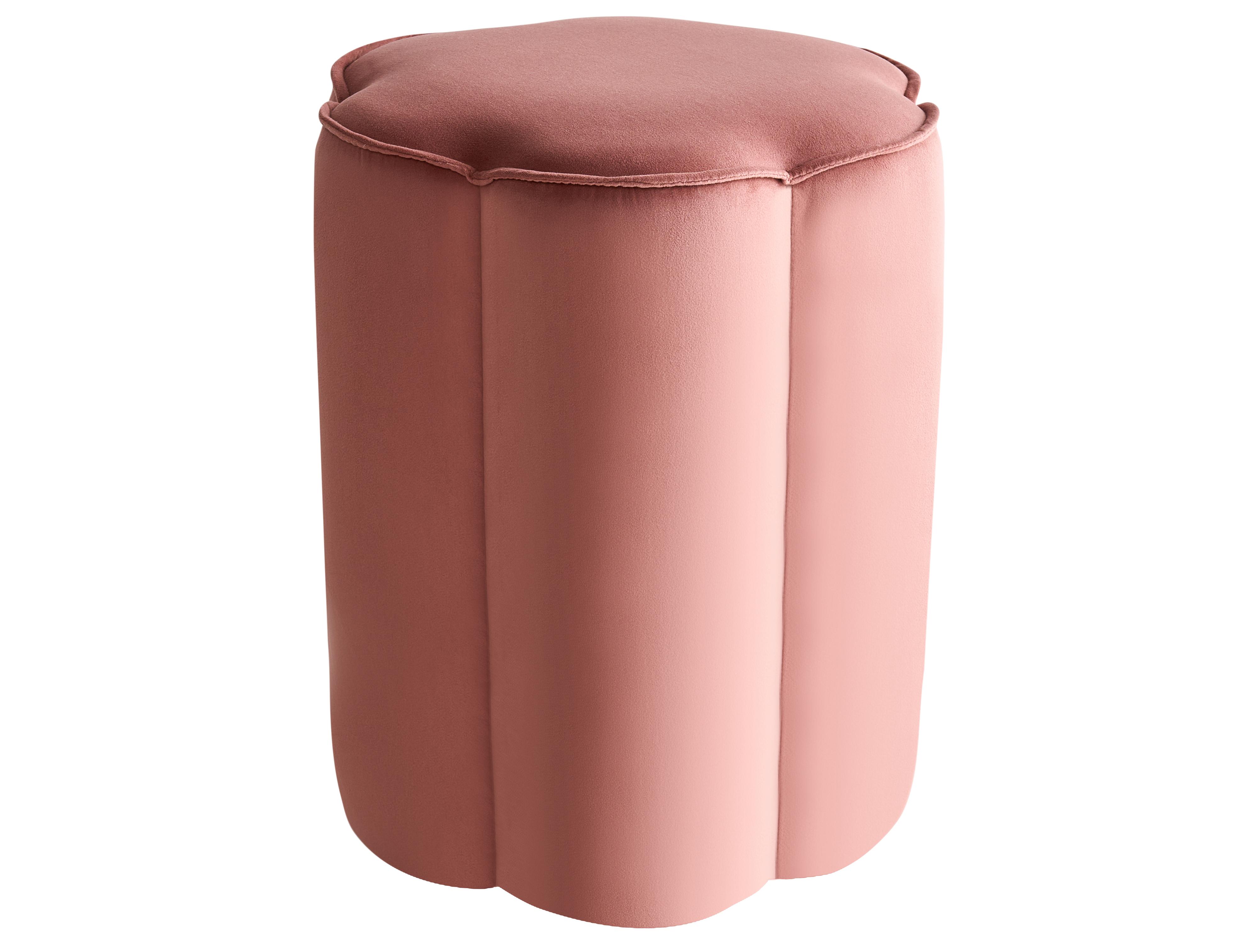 Pouffe TAPPEN Velvet Pink