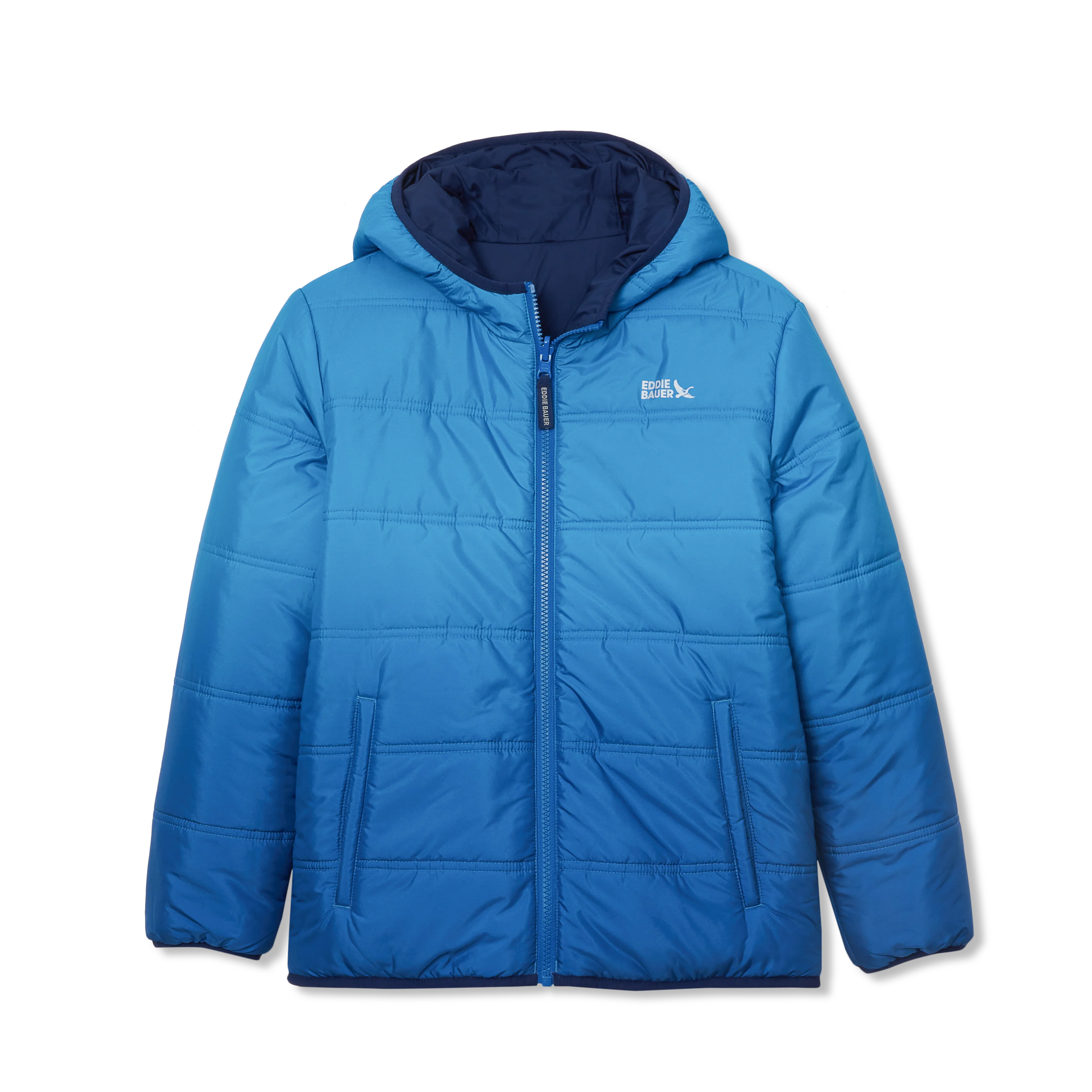 Boys Deer Harbor Reversible Hooded Jacket