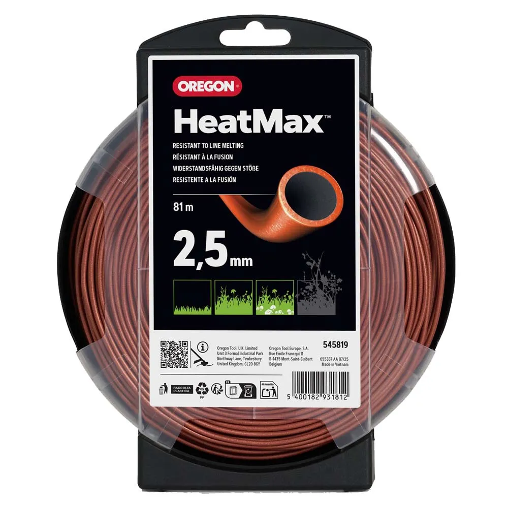 Oregon 545819 Techni 280º 2.5 mm x 81 m Trimmer Line