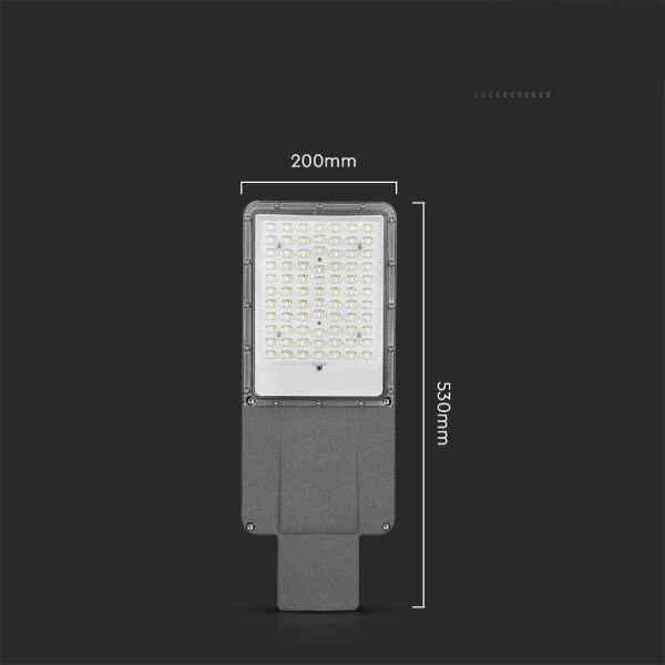 Lampa uliczna LED solarna V-TAC 70W IP65 15300ST zimna 3500lm pilot