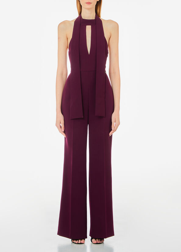 Tuta stretch con foulard