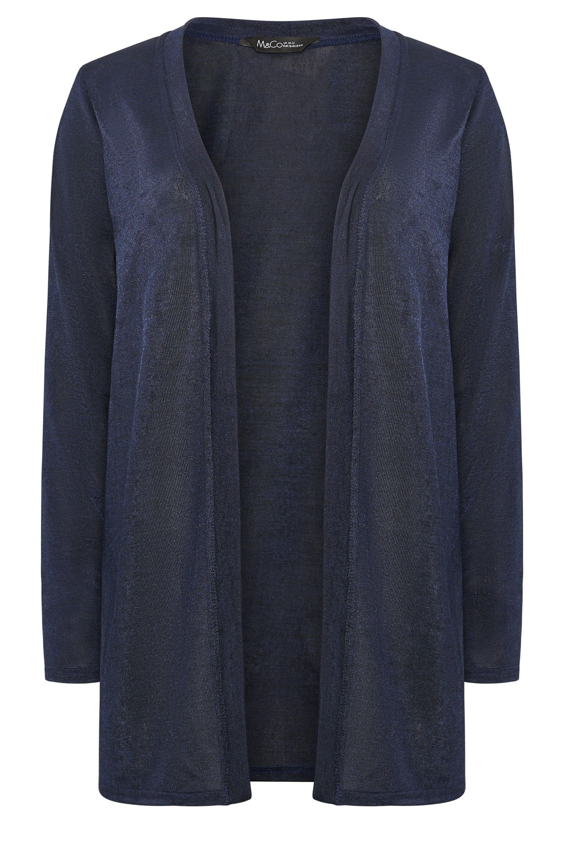 M&Co Open Front Cardigan