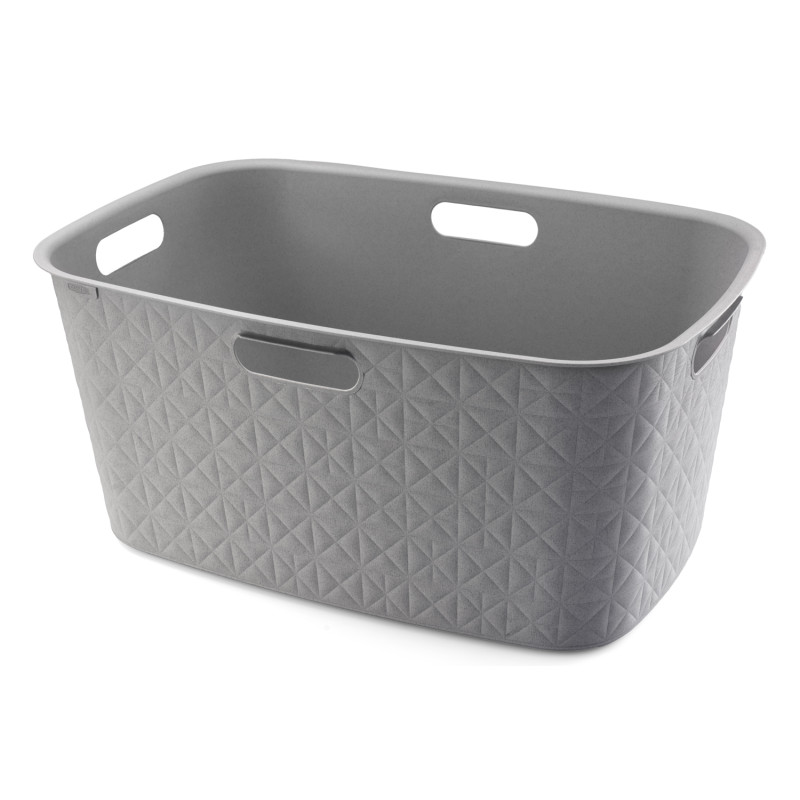 Manne à linge Softex taupe 45 L CURVER