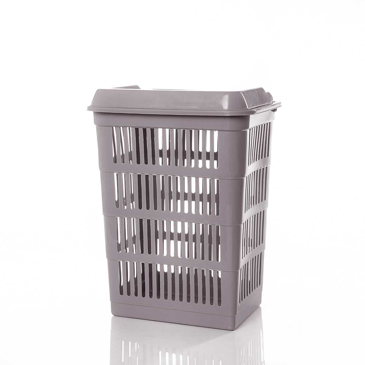 Cesto de roupa wc taupe SAND com tampa