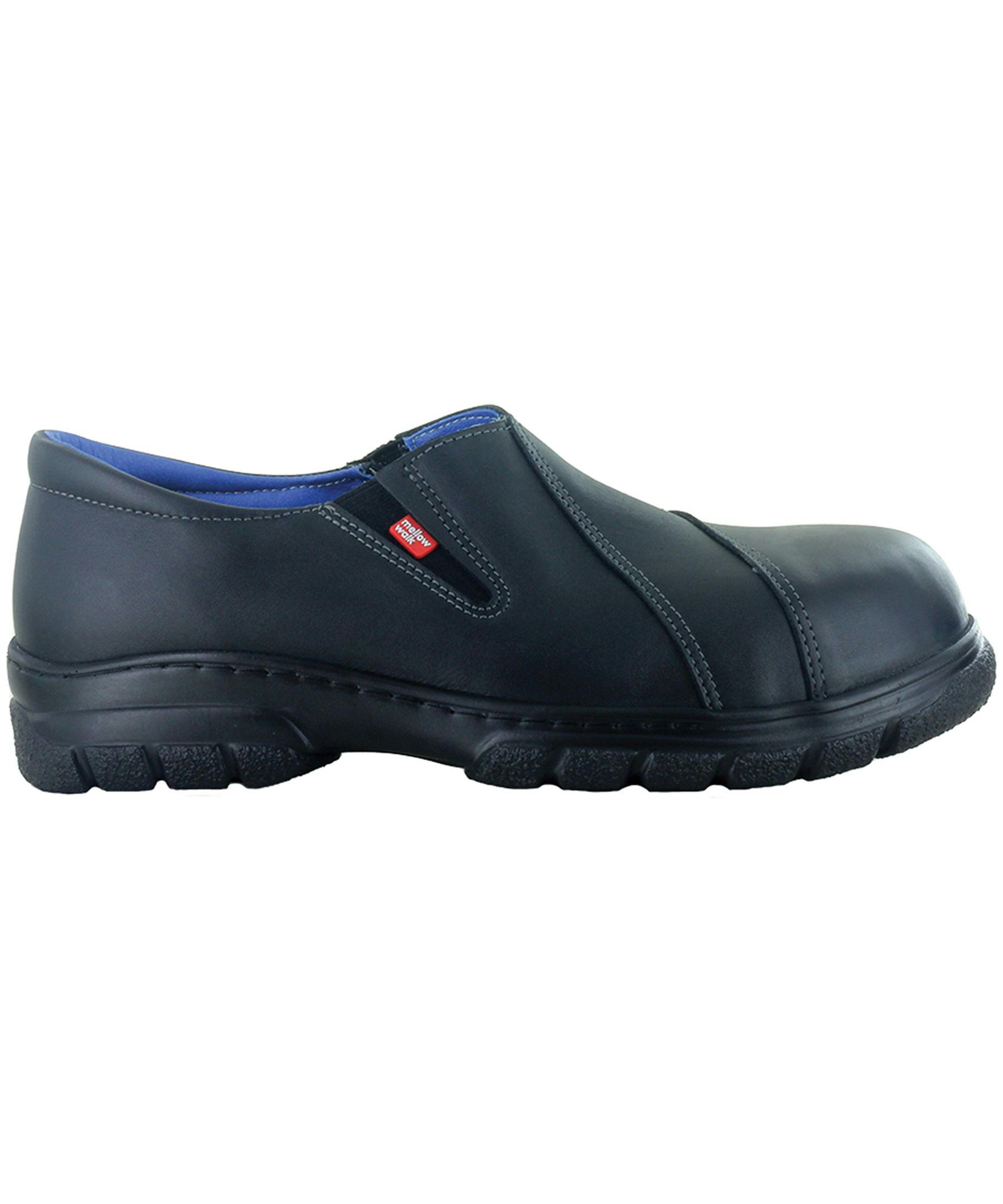 Mellowwalk Women's Maddy Composite Toe Composite Plate Leather Slip On Safety Shoes