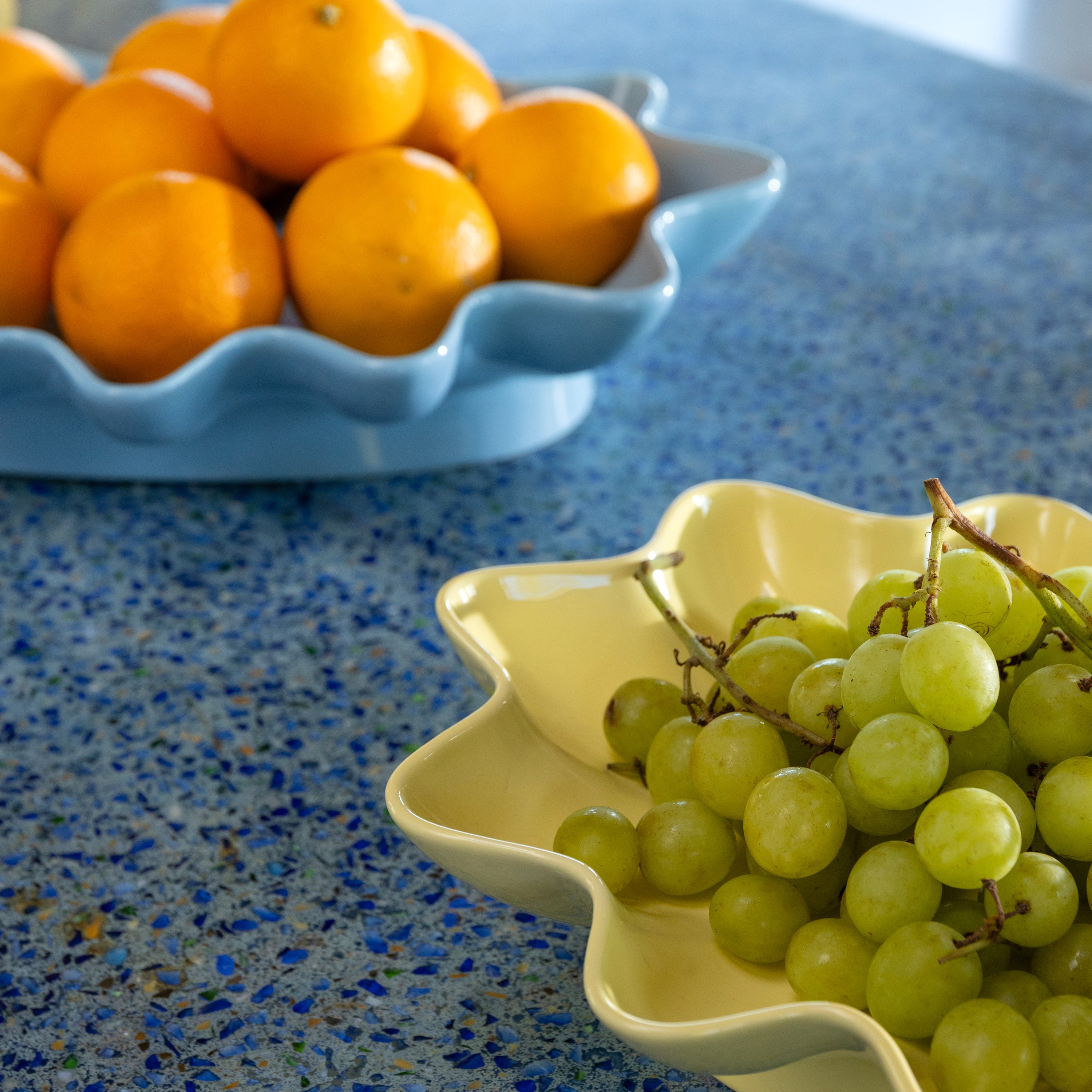 &k amsterdam Sun Schaal Ovaal - Butter