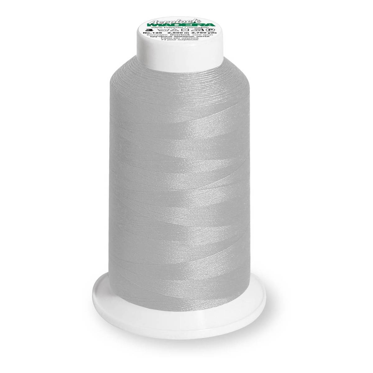 Madeira Pearl Grey Aerolock Overlocker Thread 2500m (8100)
