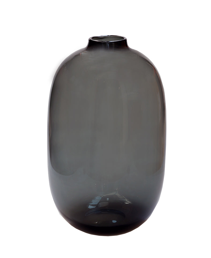 Vase The World Don grey vaas Ø20 x H33 cm