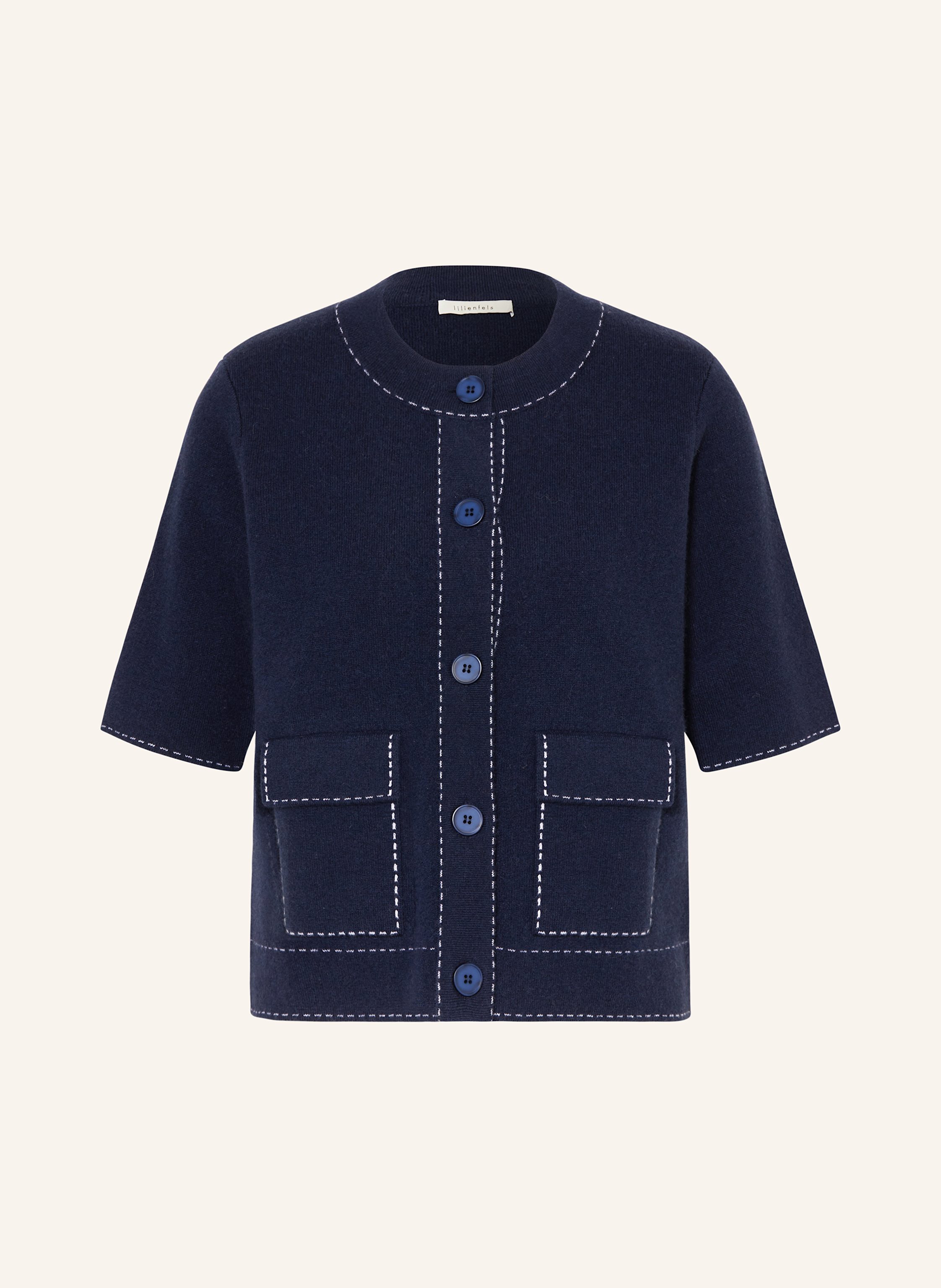 lilienfels Strickjacke mit Cashmere
