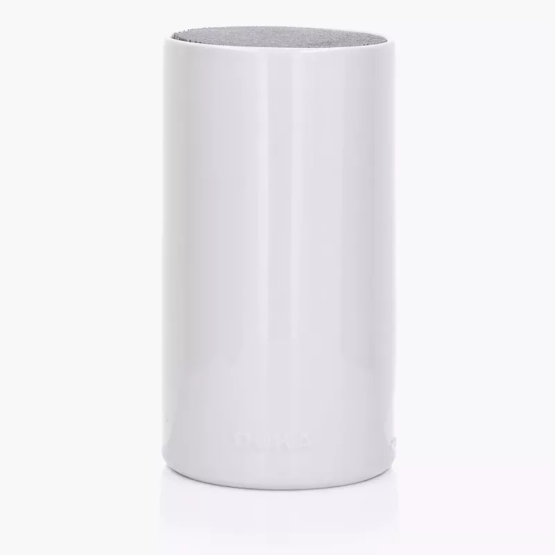 Blok na noże DUKA VIT 11x21 cm biały porcelana