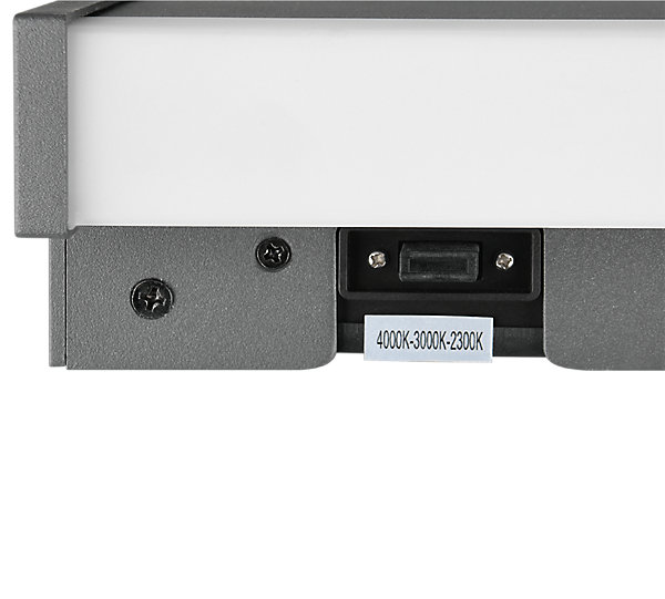 Applique murale LED, 1x7W, 800lm, 2300/3000/4000K, IP54 - Trio - Dawson