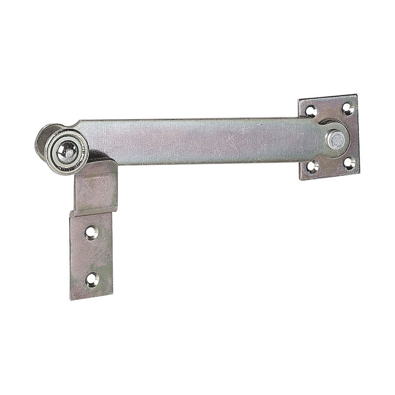 Loquet de barrière avec support en métal bichromaté 190 x 46 mm TEKNIBOX