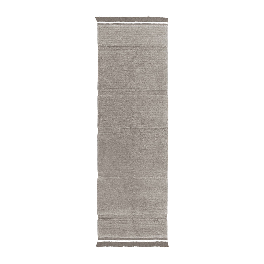 Lorena Canals Steppe Runner Vloerkleed 80 x 230 cm - Sheep Grey