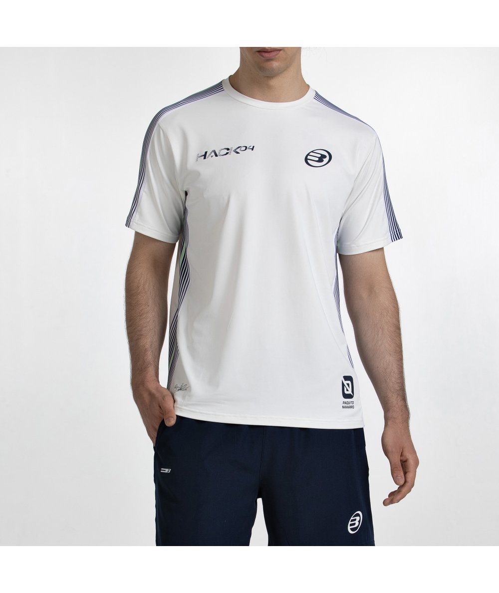 CAMISETA BULLPADEL PAQUITO 26V HUESO