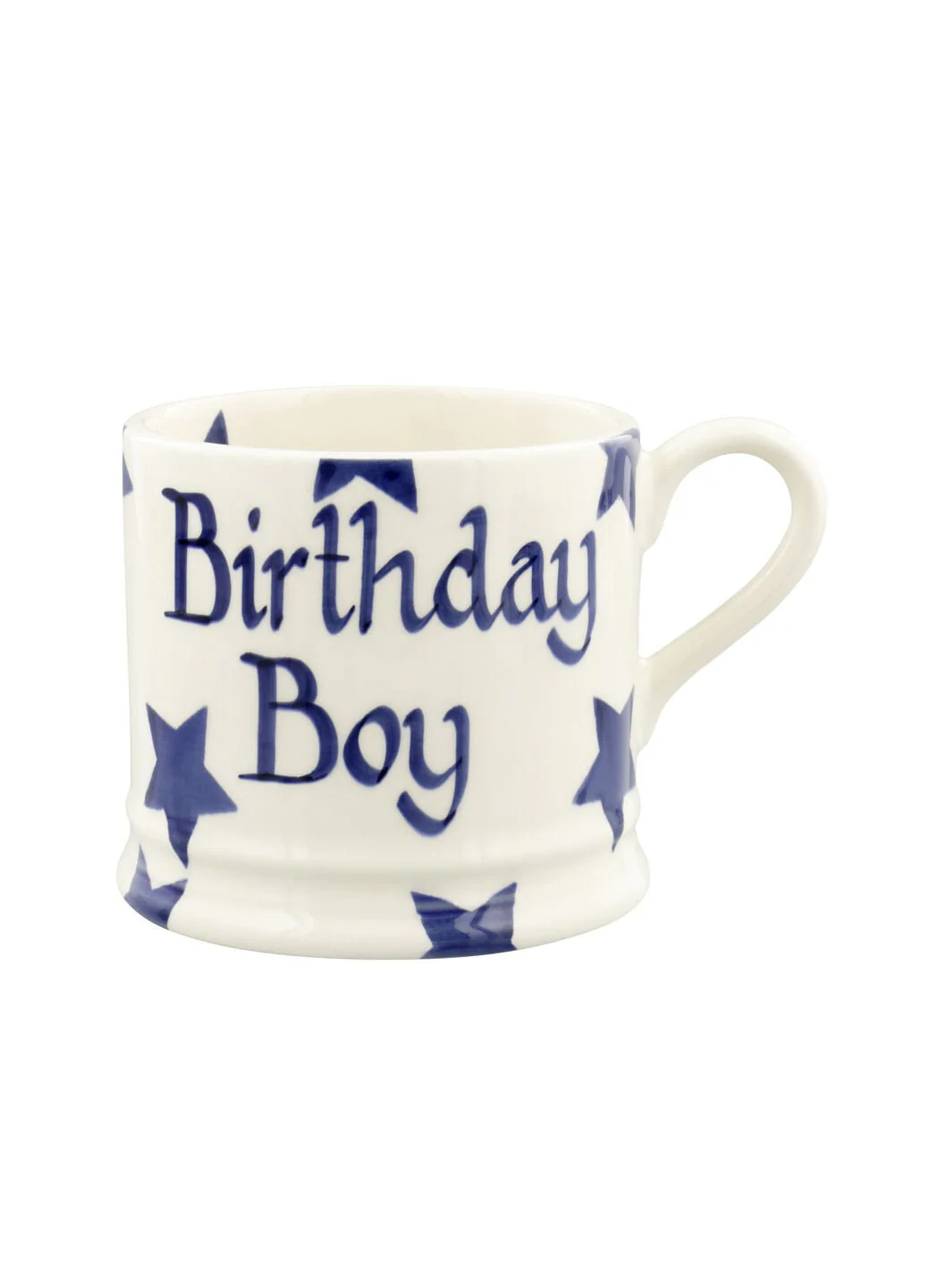 Personalised Blue Star Small Mug