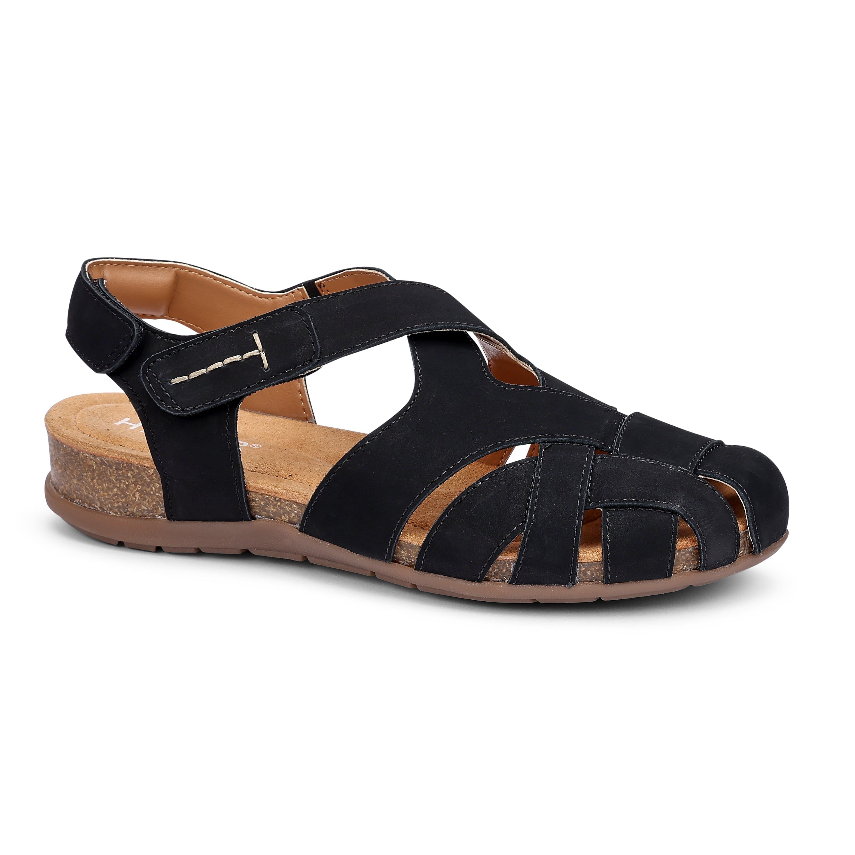 Hotter Wide Fit 'Carpa' Closed-Toe Sandals