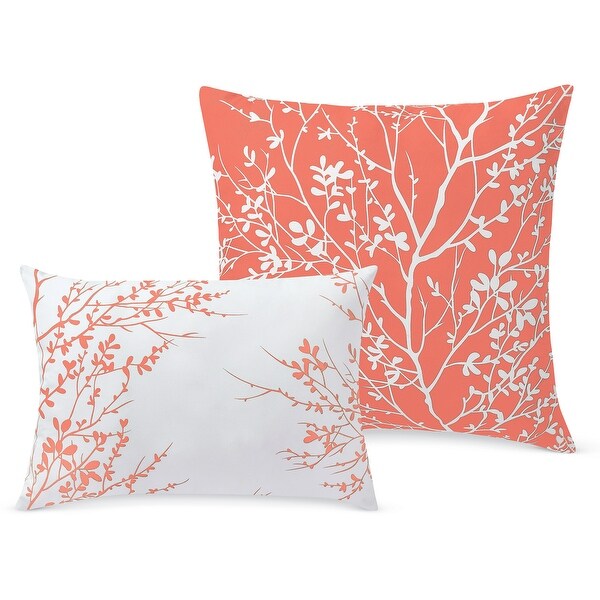 4-Piece Spring Foliage Bed Sheet and Pillowcase Set