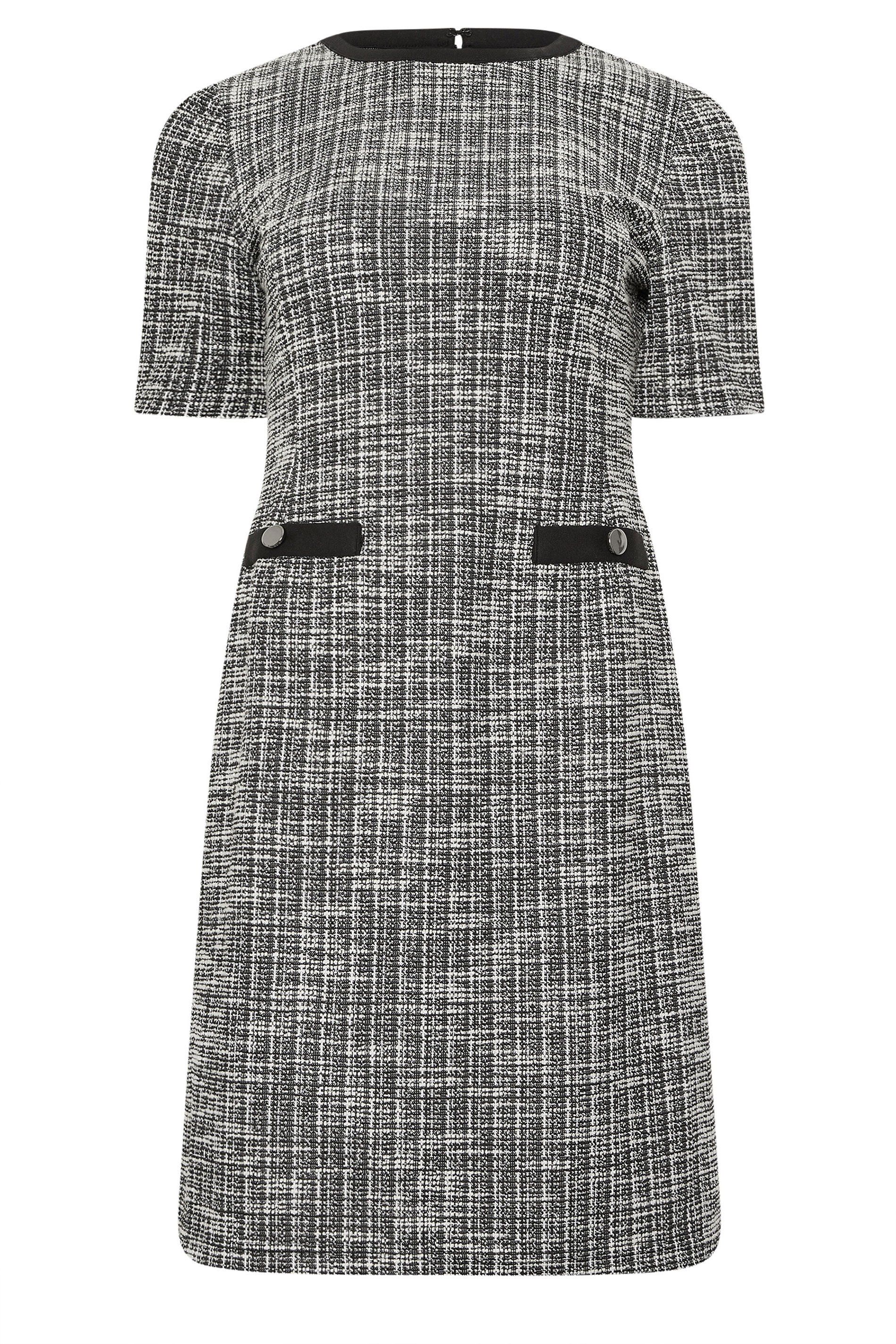 M&Co Boucle Tweed Midi Dress
