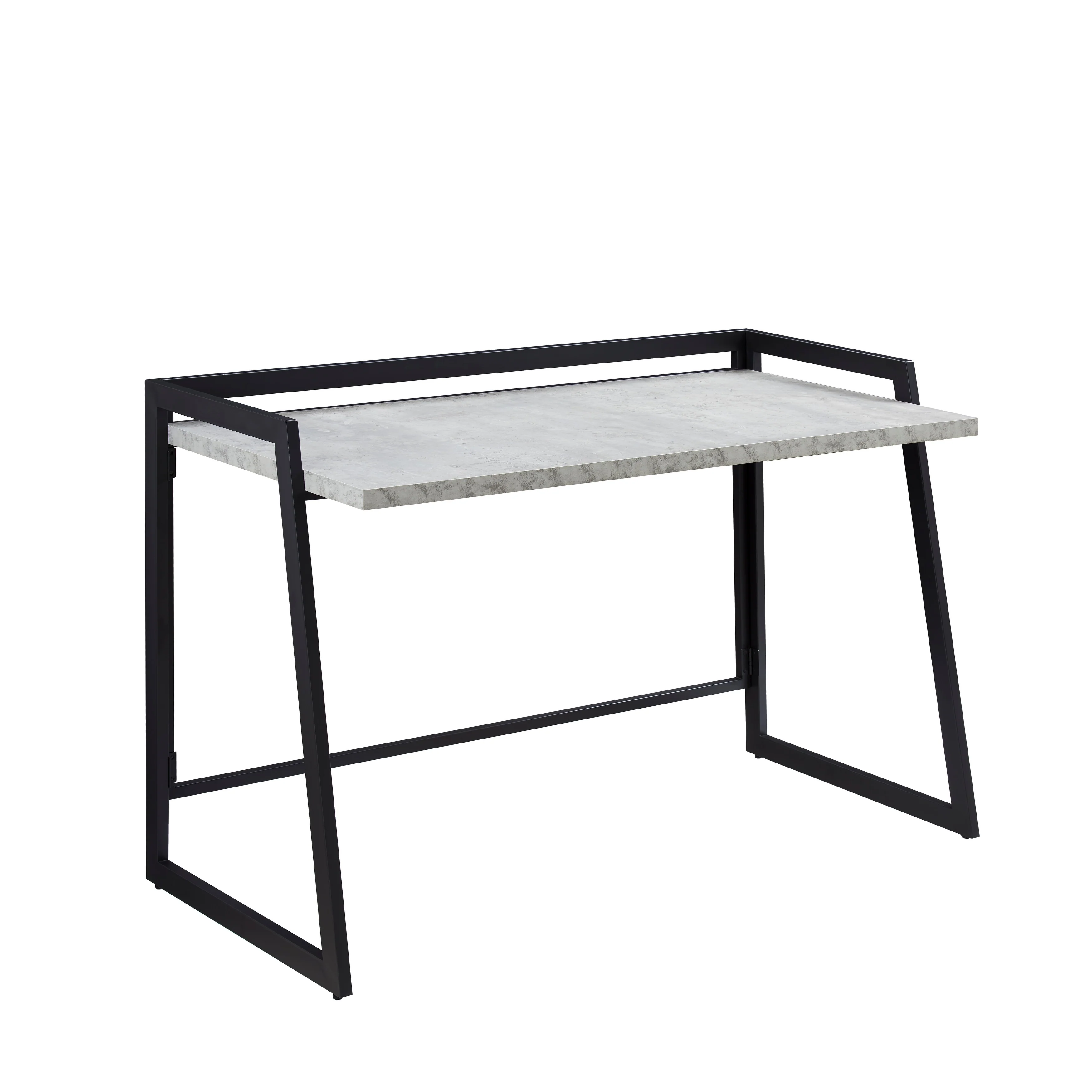 Leick Home Mixed Metal and Wood Desk