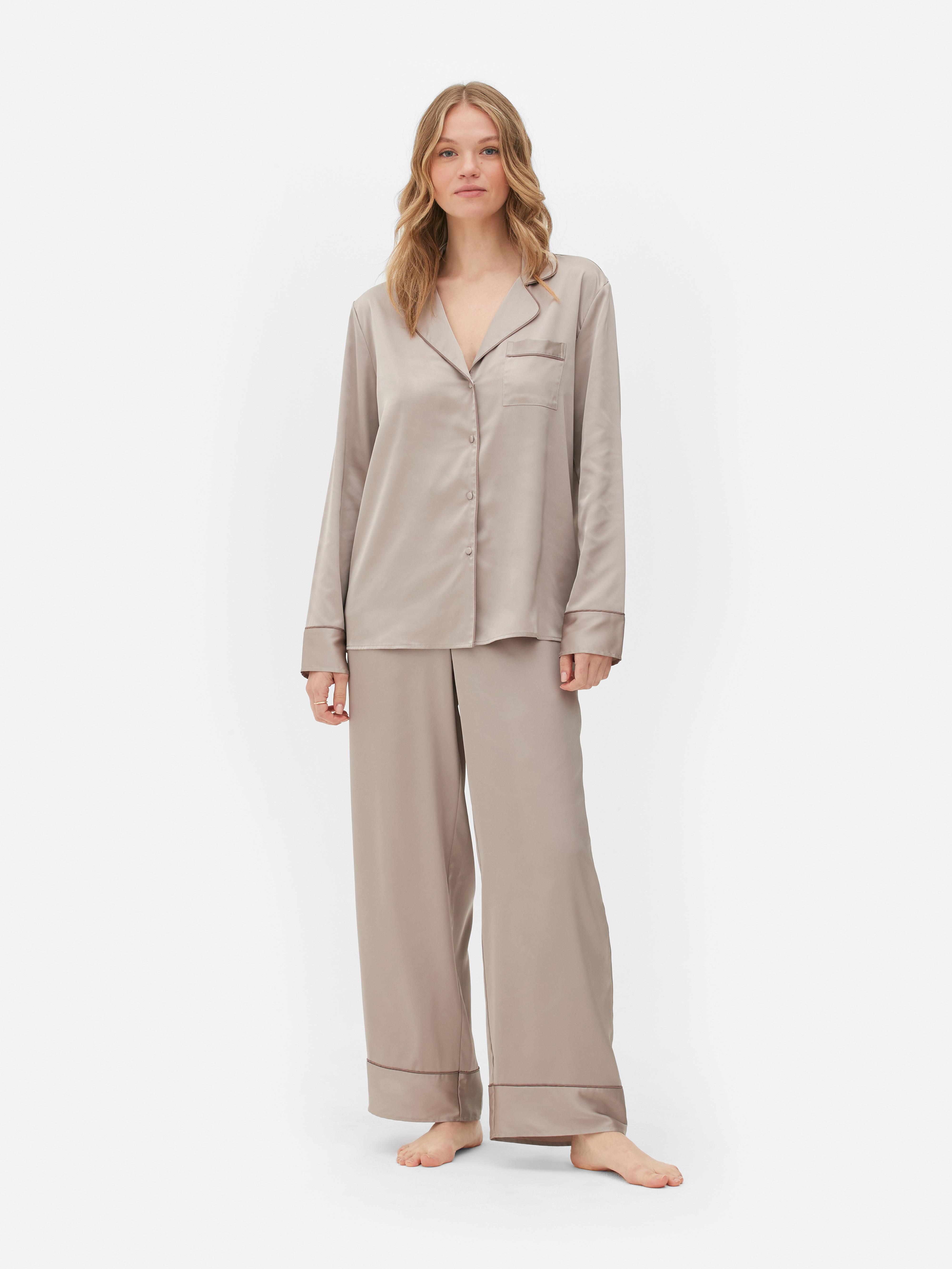 Essential Satin Boyfriend Pajama Set