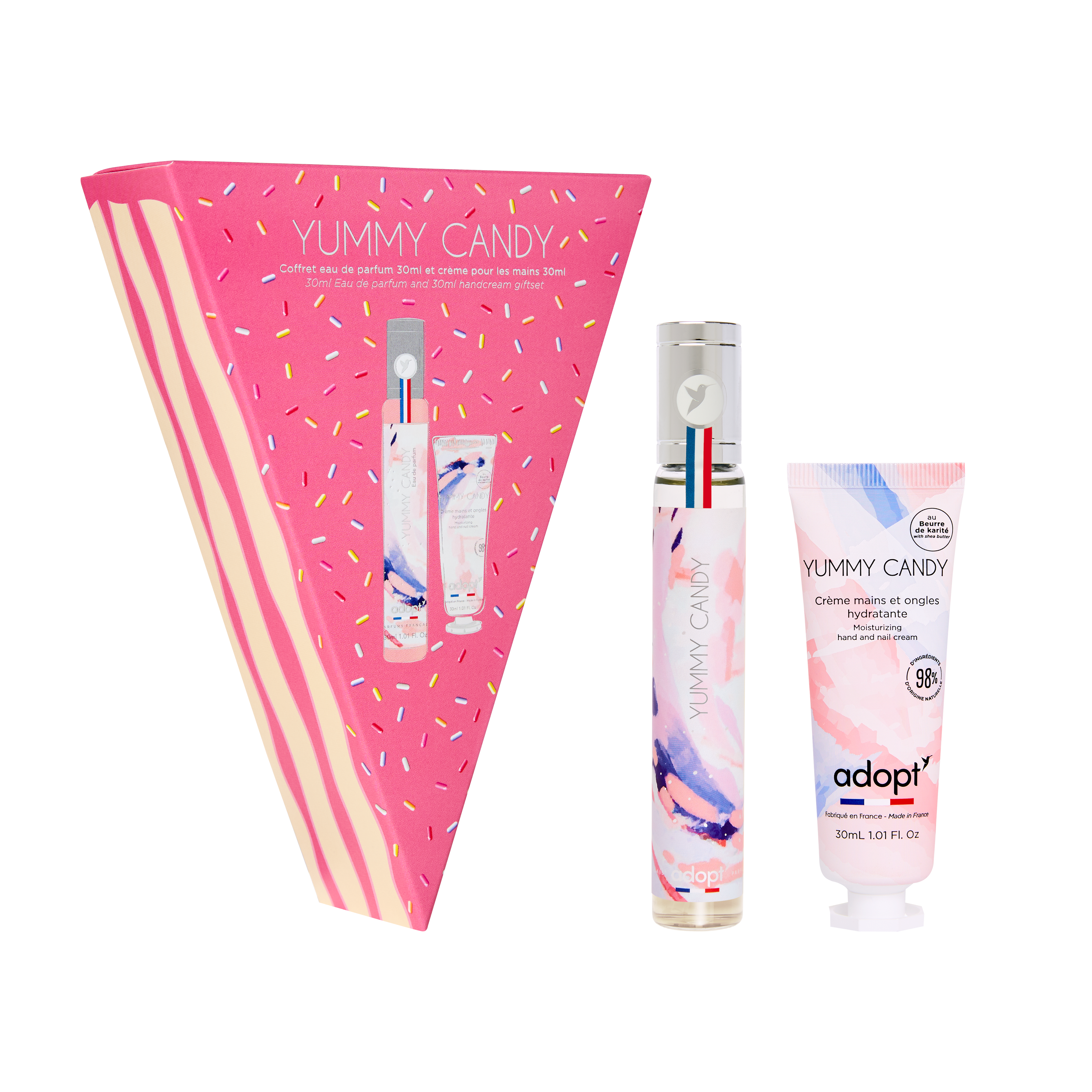 Yummy CandyCoffret eau de parfum 30 ml   crème mains 30 ml