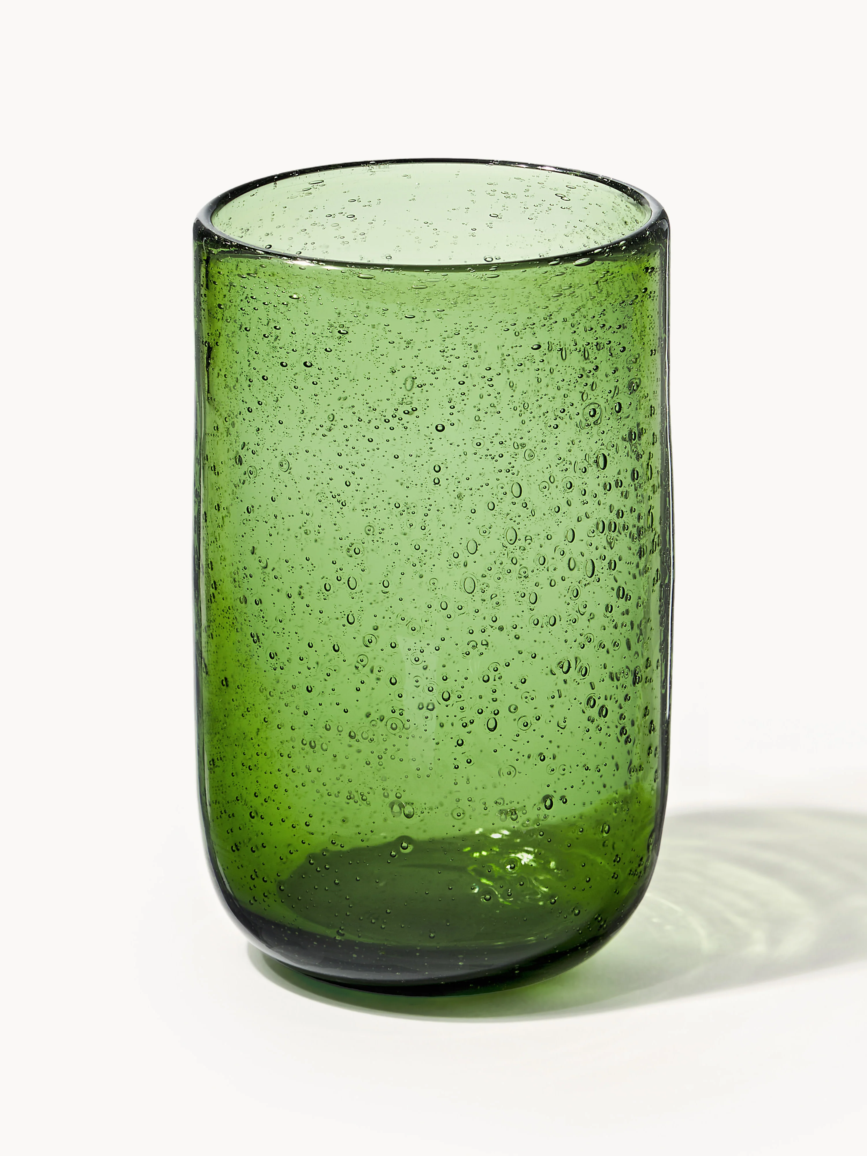 Mundgeblasene Longdrinkgläser Hippolyte mit Luftbläschen, 4er-Set