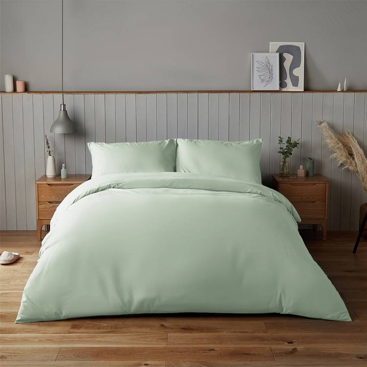 Silentnight Supersoft Sage Green Bedding Set - Single