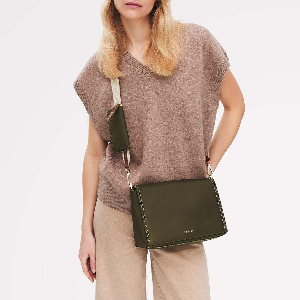 Halley Row - Medium Flapover Cross Body