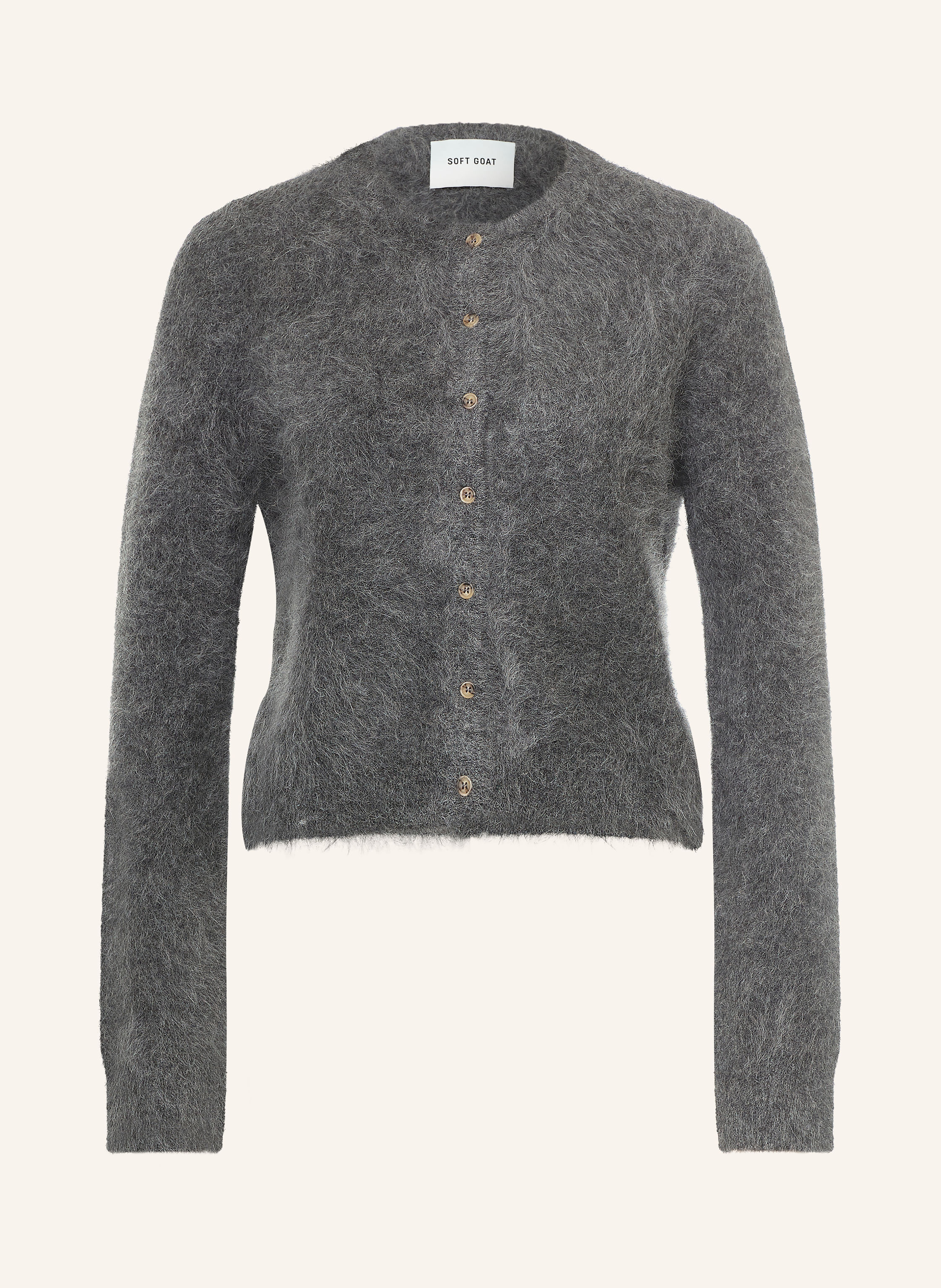 SOFT GOAT Strickjacke aus Alpaka