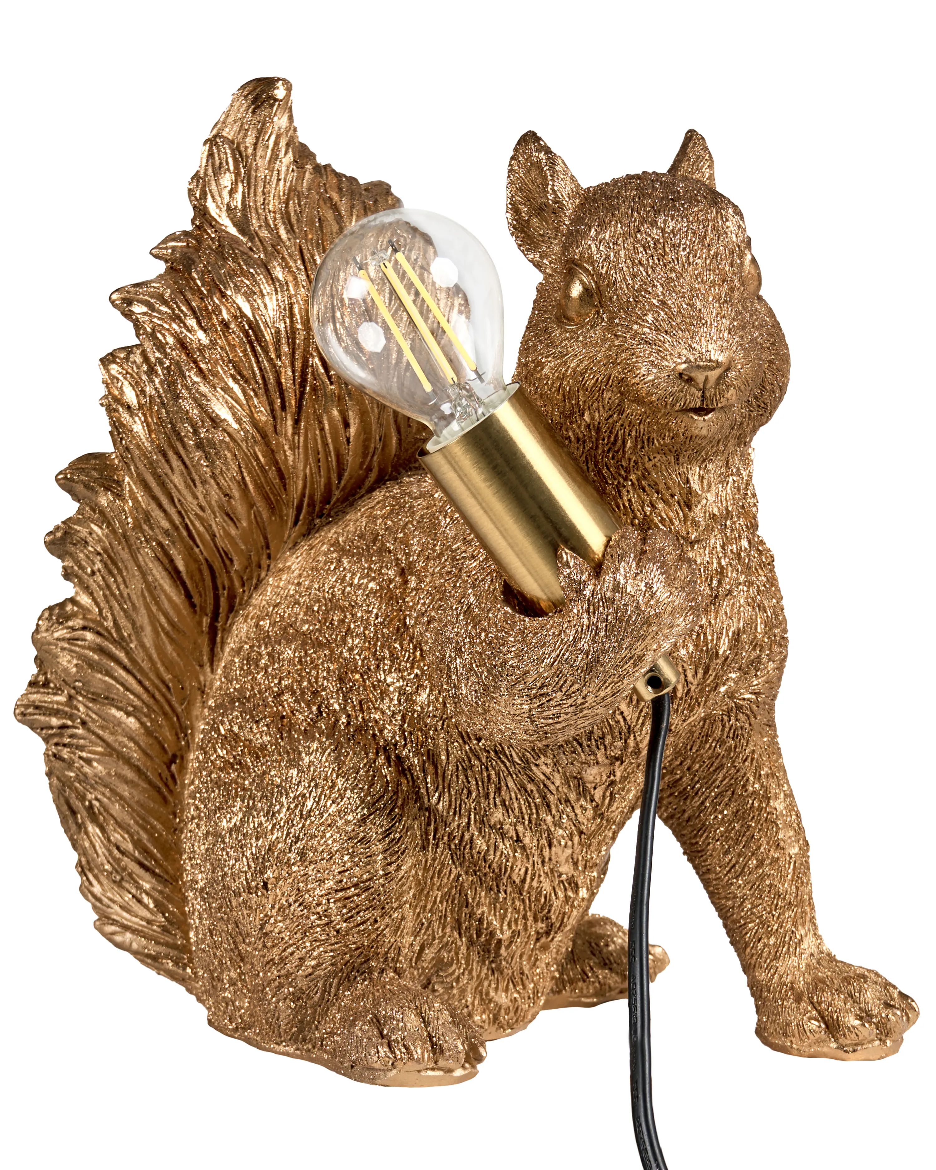 Table Lamp Squirrel PINOLI Gold