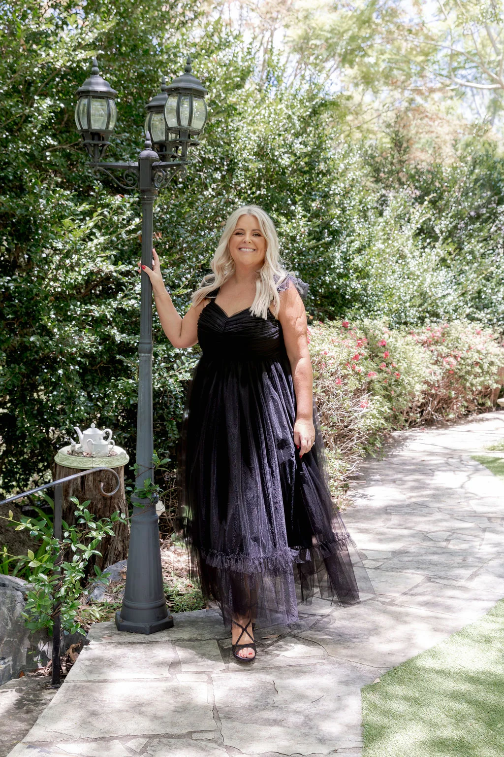 Princess Maxi Dress in Black