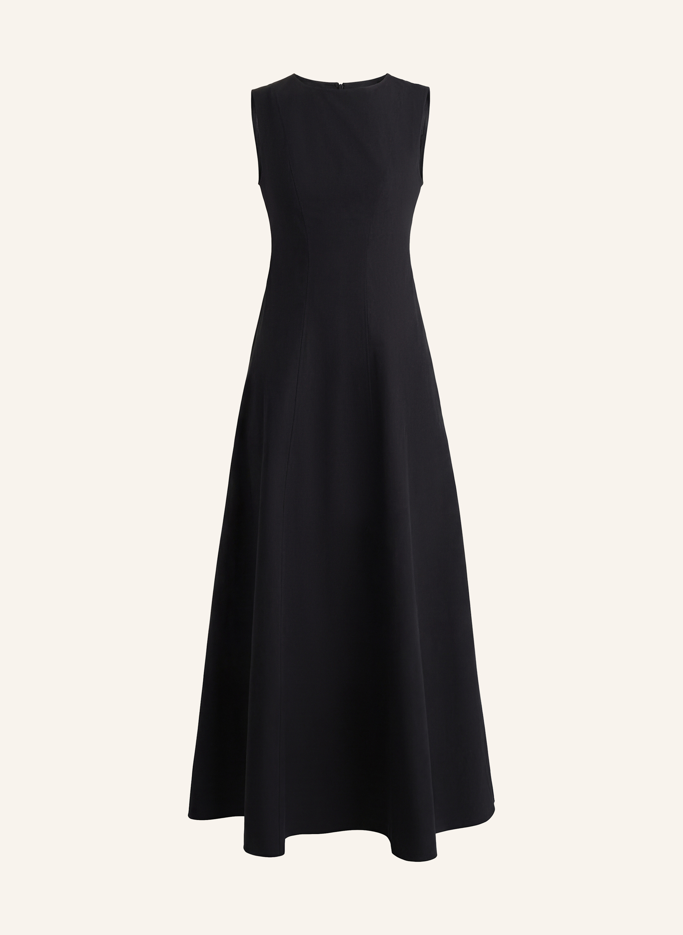 PINXIT Baumwoll Midikleid