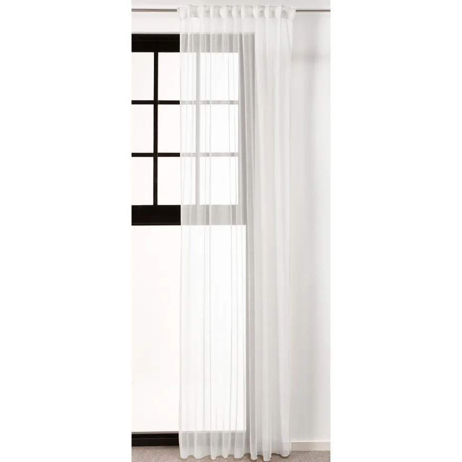 Kwantum Kant En Klaar Gordijnen | Gordijnen | Kant En Klaar Gordijn Vesta  Wit
