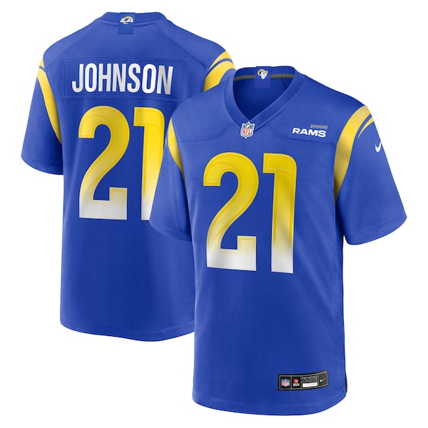 Alex Johnson Los Angeles Rams Nike Team Game Jersey -  Royal