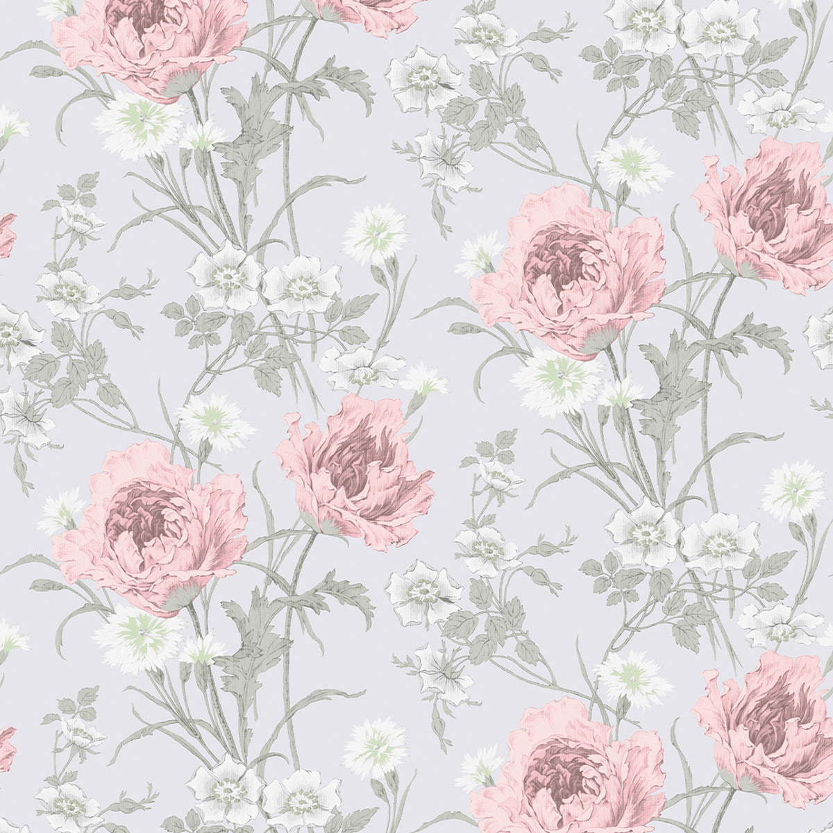 Laura Ashley Vliesbehang - Aurelie Natural - 10mx52cm