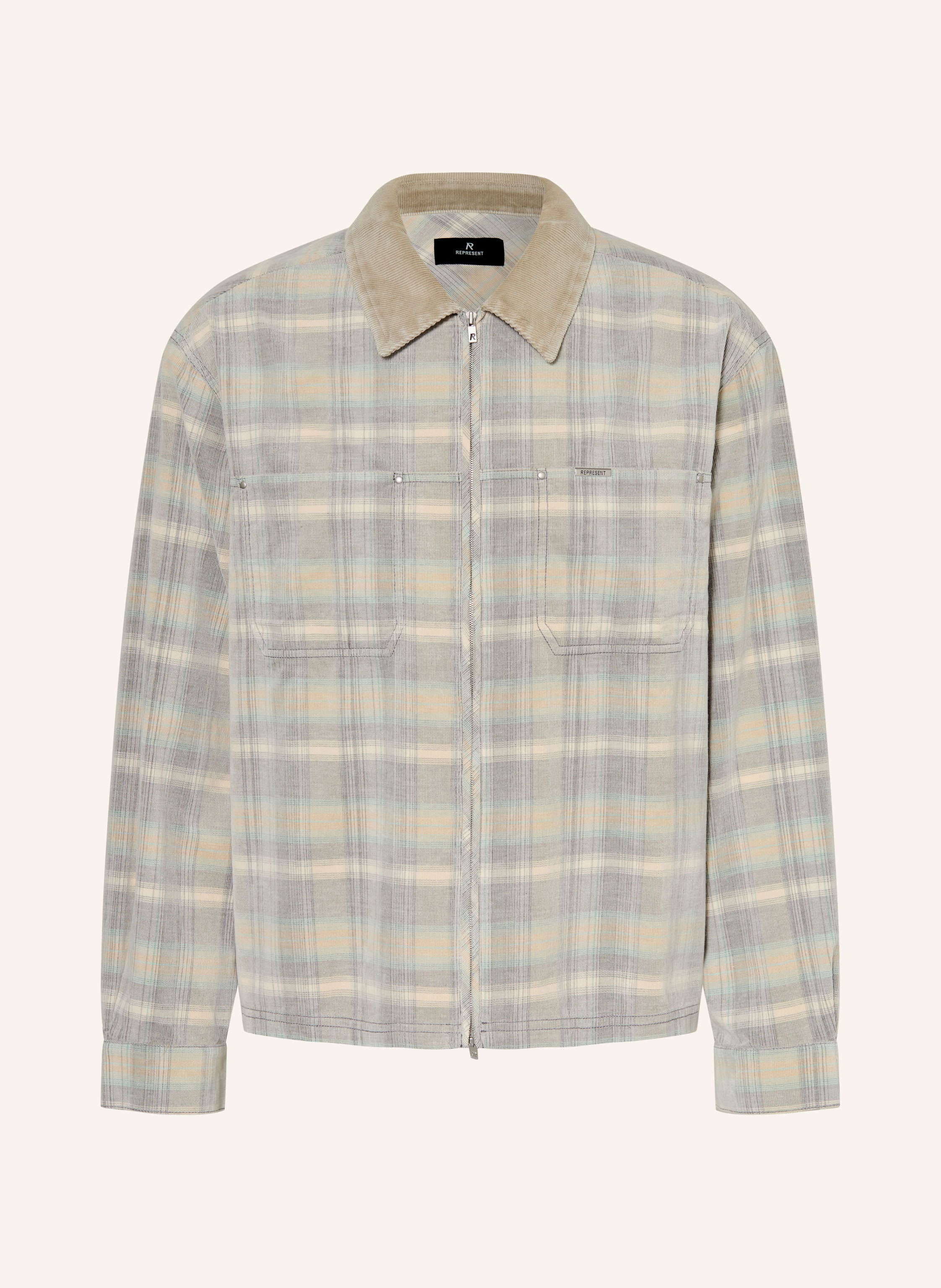 REPRESENT Flanell-Overjacket