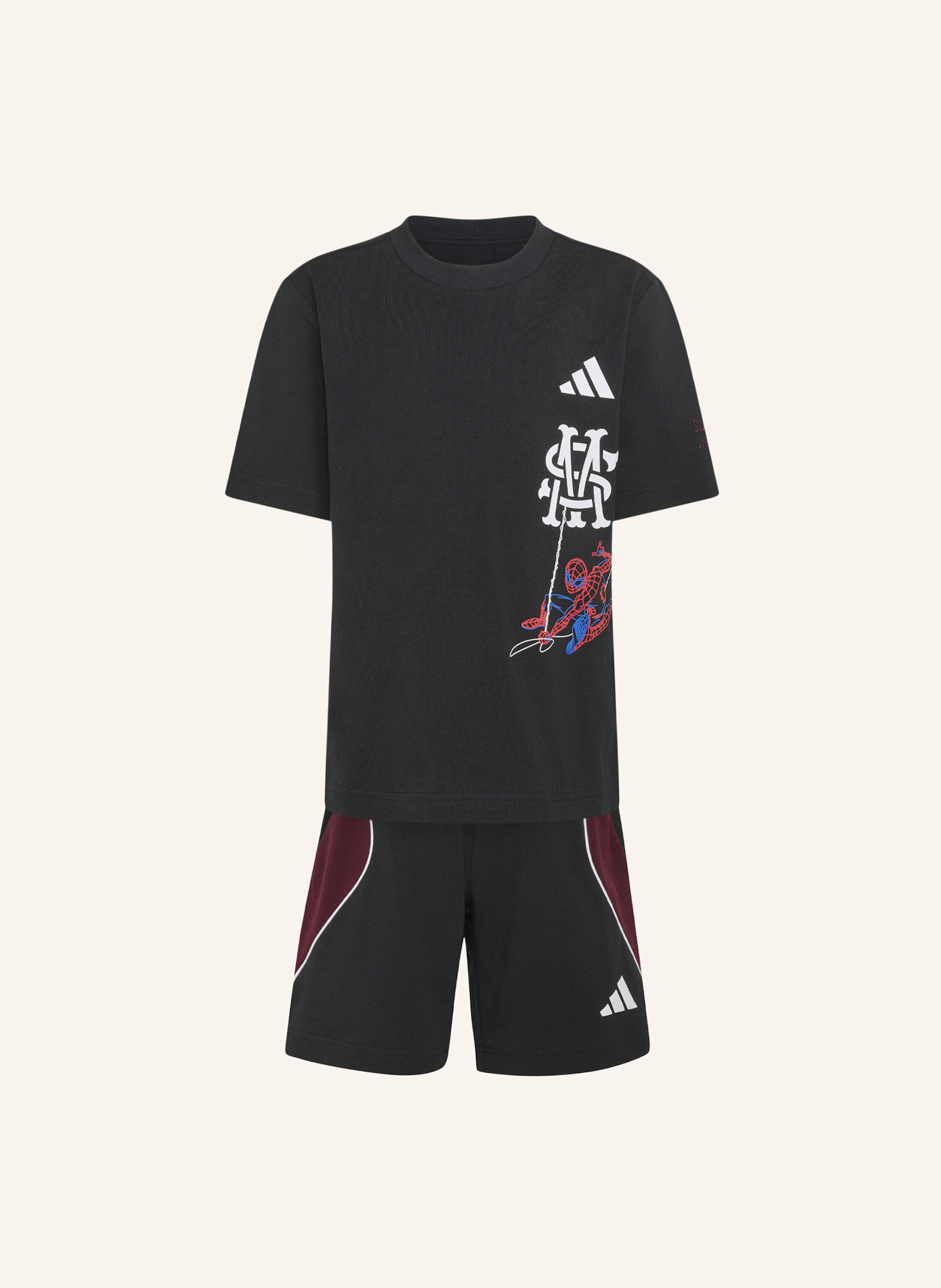 adidas ADIDAS MARVEL SPIDER-MAN SET, T-SHIRT UND SHORTS