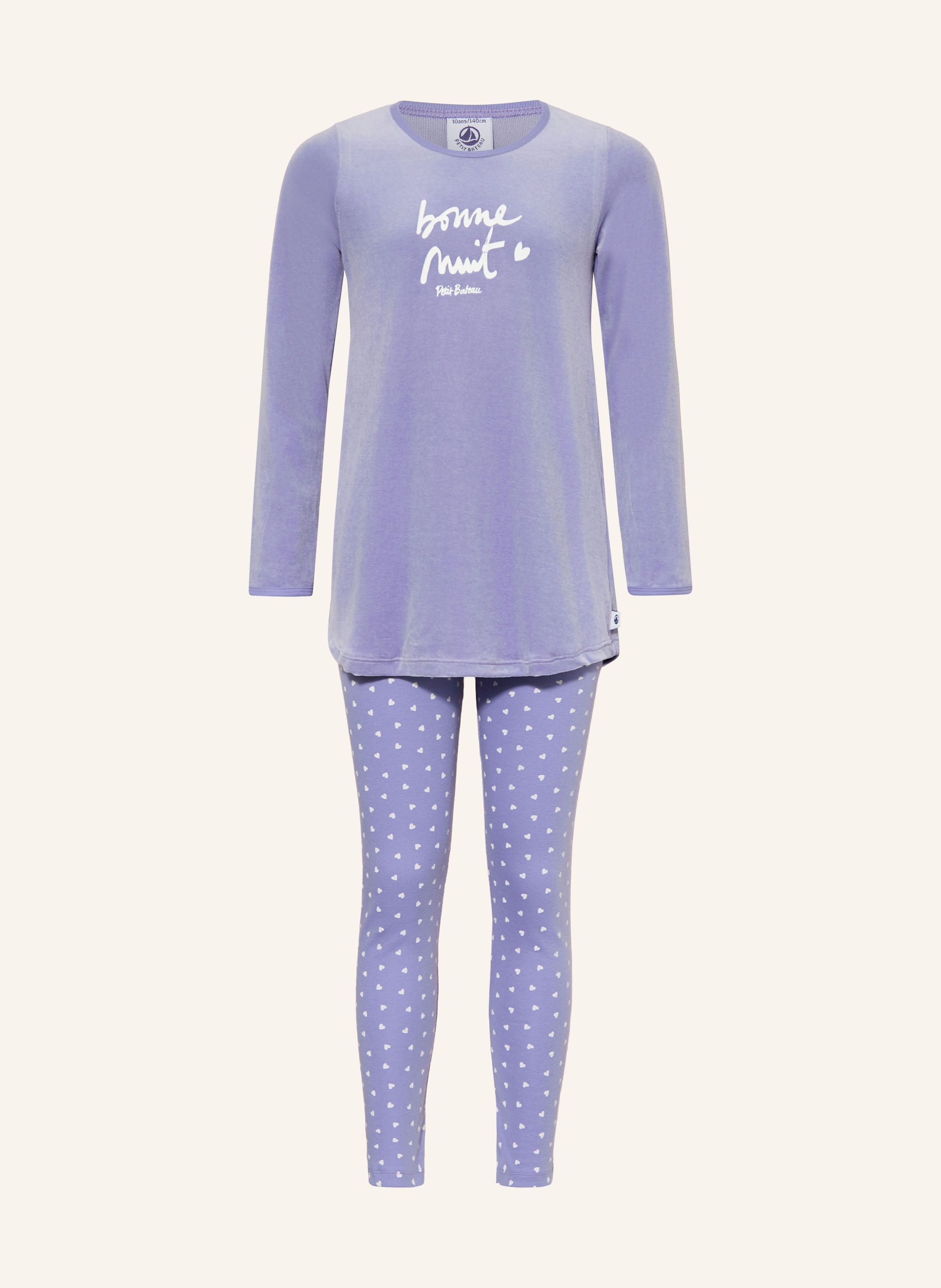 PETIT BATEAU Schlafanzug aus Nicki