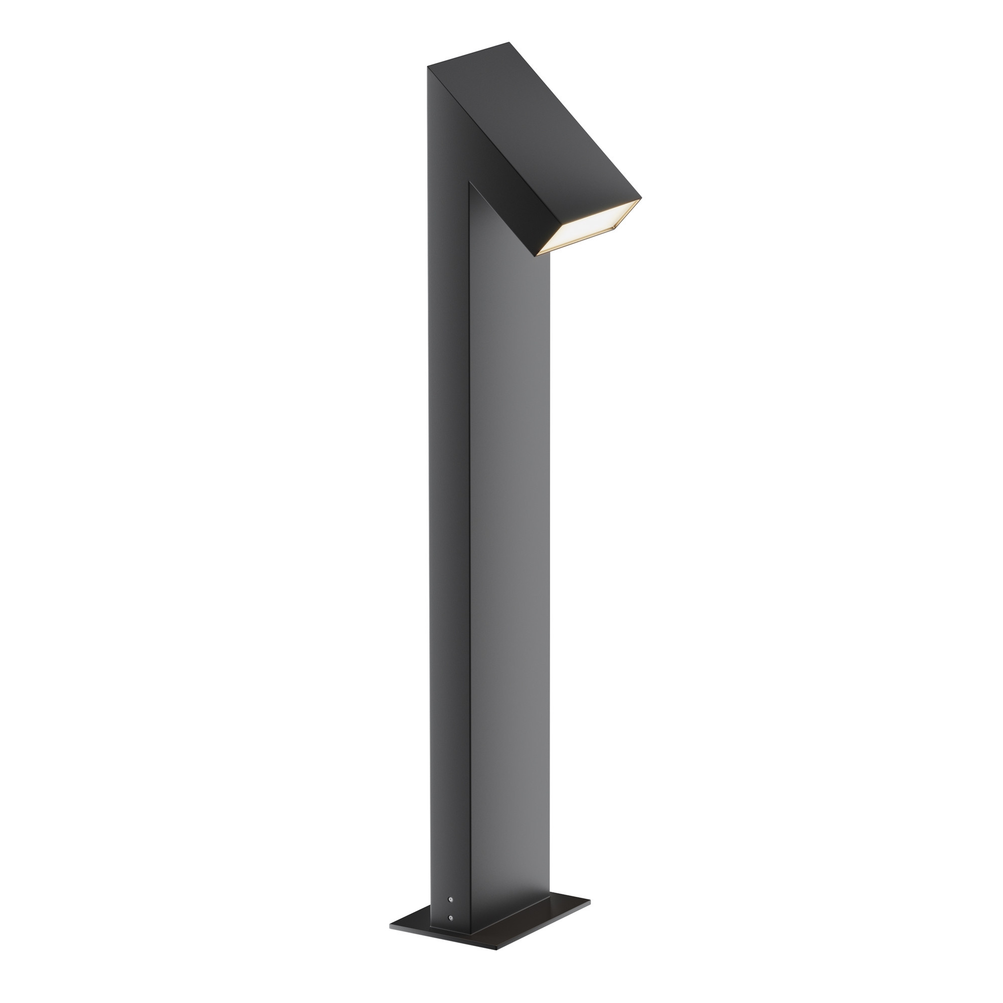 Lampa ogrodowa Guss wys:90 cm grafitowa LED 1x15W 550lm 3000K IP65 Maytoni