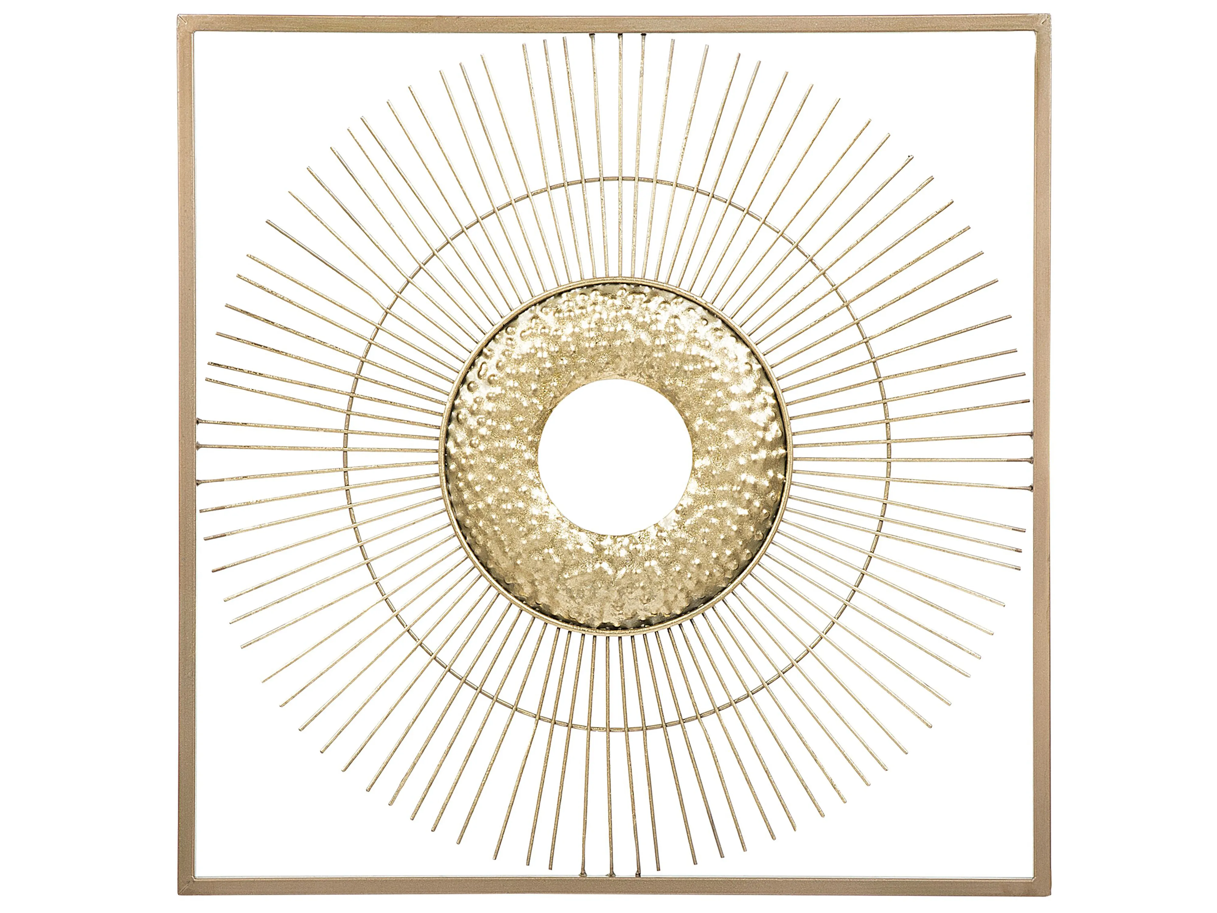 Wall Decor MERCURY Metal 50 cm Gold